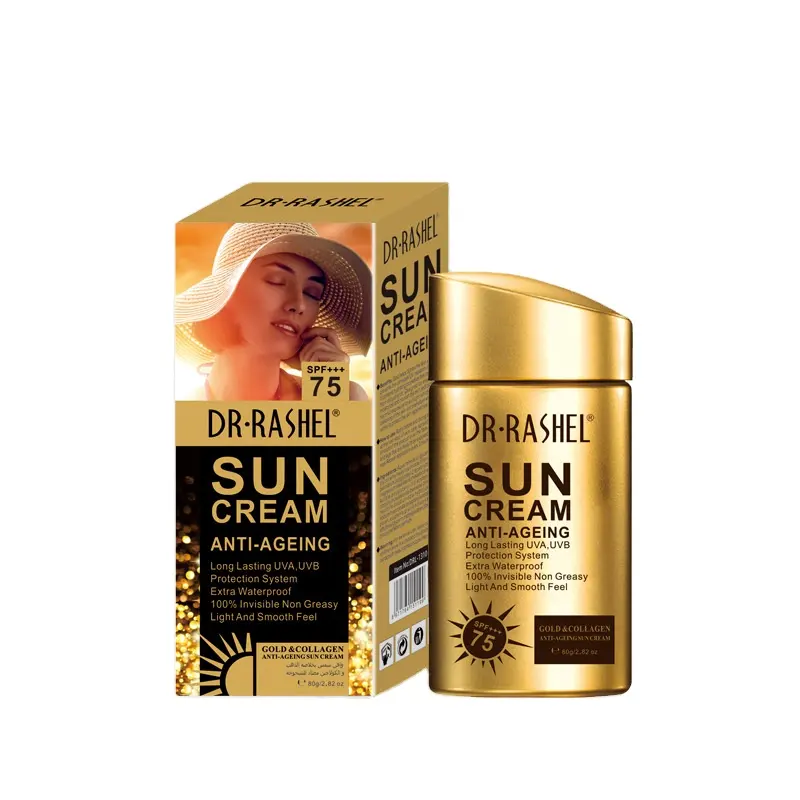 DR RASHEL Long Lasting Gold Collagen Sun Cream Spf 100 Sunscreen 100g