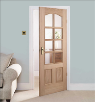 Prima Shaker moderne personnalisé Portes intérieures en bois écologiques pour maisons Finition peinte en laque Ouverture par poussée et traction