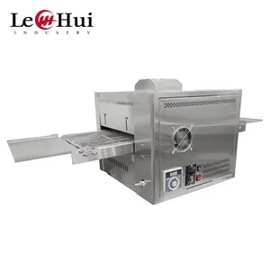 Professional Commercial Portable Pizza Oven gas conveyor belt Countertop 18 inch pizza oven burner conveyor kitchen equipment
