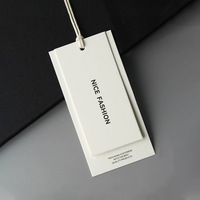 Etiquetas Colgantes para Ropa Hechas a Medida, Ecológicas, de Papel Reciclado, Estilo Básico, Sensación de Alta Gama, Elegantes y Sencillas, para Hombre y Mujer, con Logotipo Personalizado