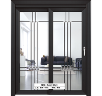 Porte coulissante PT en verre trempé pour chambre à coucher Cuisine Portes PT avec design graphique pour chambres à coucher Cuisines