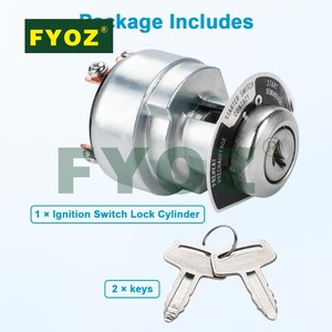 Remplacement de l'interrupteur à clé de démarreur d'allumage pour 1E013-63590 1E013-63592 183827 Compatible avec <span class=keywords><strong>Kubota</strong></span> 600 D850 D950 D722 D905 - Product Image 6