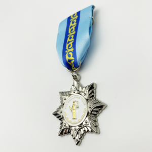 Medaglia di nastro di metallo con Design smaltato morbido per lo sport del ricordo del Design personalizzato - Product Image 2