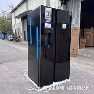 Side By Side <b>Refrigerator</b> 613L With Ice Maker Auto Defrost Foshan Origin - Product Image 3