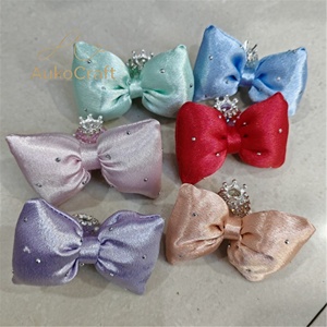 Nouvelles perles fantaisie en tissu, nœuds et fleurs perlées pour stylos à perles, porte-clés pour le marché européen et américain - Product Image 3