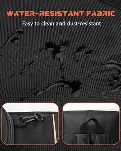 Muestra gratis Nueva llegada Durable 14 pulgadas Snare Drum Bag Mochila con correa para el hombro Bolsillos exteriores Bolsa portátil para baquetas - Product Image 5