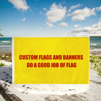 Bandera Personalizada Impermeable y Resistente para Publicidad Exterior, Impresión Digital a Doble Cara, Poliéster, Colgante