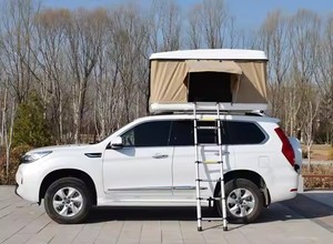 خيمة على السطح مصنوعة من الألياف الزجاجية 4x4 على الطرق الوعرة خيمة صلبة من القشرة - Product Image 3