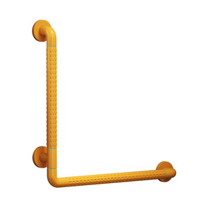 Barras de apoyo para personas mayores, pasamanos para baño, tiradores para inodoro y bañera, antideslizantes, de plástico y acero inoxidable, capacidad de carga de 600 Jin - Product Image 1