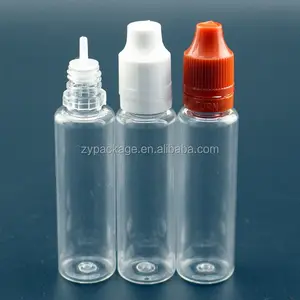 Wholesale 60ml pet plastic eour dropper bottles/plastic container with reducer cap for essential oil/cosmetic liquid