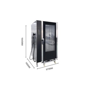 Horno de Vapor Combinado de Alta Calidad con Botones, para Hornear Pizza, con Control Digital Manual para Cocina - Product Image 2