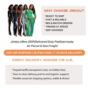 Nuovi Arrivi 2025: Tuta in Velluto Personalizzata da Donna con Zip, Coulisse e Strisce Laterali, Giacca e Pantaloni in Velluto, Set 2 Pezzi - Product Image 3