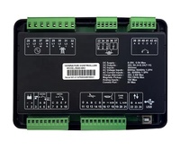 Contrôleur de Générateur Diesel Jiakong DSE6120MKII, Panneau de Commande de Démarrage Automatique, Module ATS, Composants en Cuivre, Caoutchouc et Plastique, Groupe Électrogène 80A