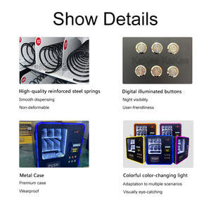 来自中国工厂的自动卡片售卖机，适用于扑克牌、口袋妖怪卡牌补充包和海贼王卡牌补充包。 - Product Image 3