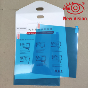 Vinilo para Espejo Retrovisor de Fábrica New Vision, 36*16cm, Vinilo para Envolver Camiones, Adhesivo para Automóviles de PVC, Tamaño Personalizado, Transparente, Impermeable, Antivaho - Product Image 2