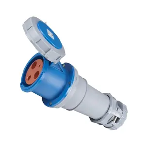 Good Selling Saipwell IP67 Outdoor ABS Three-Way Negativo Industrial Plug 3P Positivo E 32A