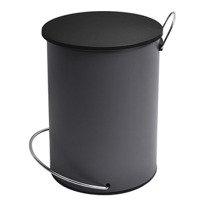Poubelle à pédale 3L avec fermeture douce poubelle en fer poubelle à pédale poubelle en métal - Product Image 2