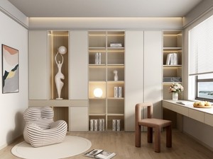High-end Custom Free Design Living Room Bedroom Solid <strong>Bookcase</strong> Storage <strong>Cabinet</strong> Decorative <strong>Cabinet</strong> Wall <strong>Cabinet</strong> - Product Image 5
