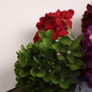 Bouquet d'hortensias artificiels Xinchengzhi 30cm-100cm, fleurs en soie pour décoration de mariage - Product Image 1