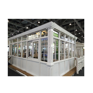 حديقة حديثة فاخرة من الألومنيوم مع نظام تهوية وسقف من الزجاج المقسى للحماية من فوق البنفسجية - Product Image 5