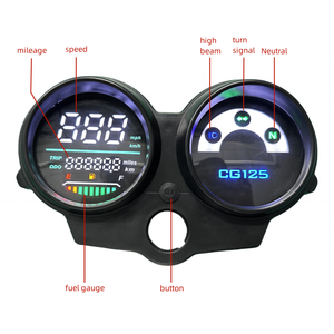 เครื่องวัดความเร็วดิจิตอลที่ขายดี อะไหล่รถมอเตอร์ไซکل ออโดมิเตอร์สำหรับ honda Cg 125 <span class=keywords><strong>Cg125</strong></span> Titan Kse 125 Es 125es - Product Image 2