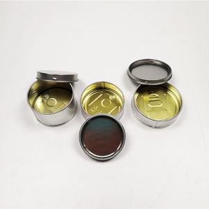 Caja de lata de 3,5g, lata vacía de atún para Hierbas secas, lata <span class=keywords><strong>Cali</strong></span>, lata de 100ml, tarro de fin de semana autosellante, lata de prensa - Product Image 4