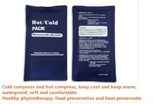 Gel multifuncional reutilizável, a compressão fria e quente, terapia física, alívio da dor, pacote de gelo