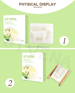 <span class=keywords><strong>Savon</strong></span> au lait de chèvre blanc, g, OEM/ODM otvena, pour enlever la graisse - Product Image 6
