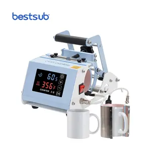 BestSub Wholesale Transfer Mug Tumbler Machine Sublimation Digital Heat Press Machine Printing Mug Press for 11oz