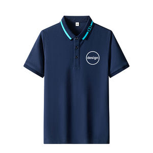 เสื้อยืดถักแบบมีโลโก้สั่งทำได้ ระบายอากาศได้ดี ใส่ได้ทั้งชายและหญิง ปักโลโก้ ชุดยูนิฟอร์มสำหรับทำงาน เสื้อครอบครัว พิมพ์ลายดิจิทัล แขนสั้น - Product Image 1