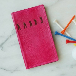 ที่ใส่สมุดบันทึกคะแนนกอล์ฟ Boshiho BOSC240902 หนังแท้คุณภาพสูง พร้อมที่ใส่ที และสมุดบันทึกระยะทาง  ออกแบบได้ตามต้องการ - Product Image 6