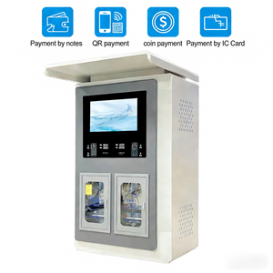 Dispensador de Agua Mineral de Doble Puerta con Entrada de Agua 304 de Gran Capacidad - Máquina Expendedora de Agua con Función SDK y Múltiples Filtros RO - Product Image 2