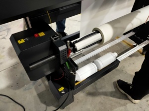 Impresora de inyección de tinta DTF de alta calidad I3200 de 5 cabezales para camisetas, impresora DTF de 60 cm para tiendas de impresión con polvo y agitador. - Product Image 5