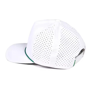 Gorra de Béisbol Personalizada con 5 Paneles, Perforada con Corte Láser, para Marketing de Marca de Bolsas de Viaje, Gorros de Alta Calidad al por Mayor - Product Image 3