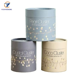 Tubo de Papel Degradable para Café, Embalaje de Productos Electrónicos, Caja Cilíndrica, Caja de Regalo para Dulces de Boda - Product Image 1