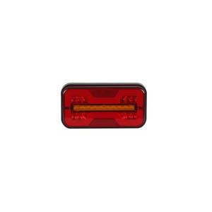 Emark Combinaison Camion Remorque Led Feux Arrière 7.5 "Rouge Ambre Feu de Position Arrière Débit Tourner Frein Réserve Phares Antibrouillard Réflecteur - Product Image 2