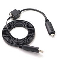 Kabel Serial Datar Berkualitas Tinggi RS232 FTDI232 USB A/C Male RJ45 Female Bersertifikasi UFriend CE/FCC/ROHS Tembaga Murni PVC Untuk Penggunaan Komputer