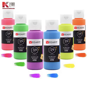 Pigmento acrílico que brilla intensamente en la noche 59ml <span class=keywords><strong>Pintura</strong></span> de neón <span class=keywords><strong>para</strong></span> zapatos, <span class=keywords><strong>ropa</strong></span>, pinturas murales, telas, pigmentos de <span class=keywords><strong>pintura</strong></span> - Product Image 1