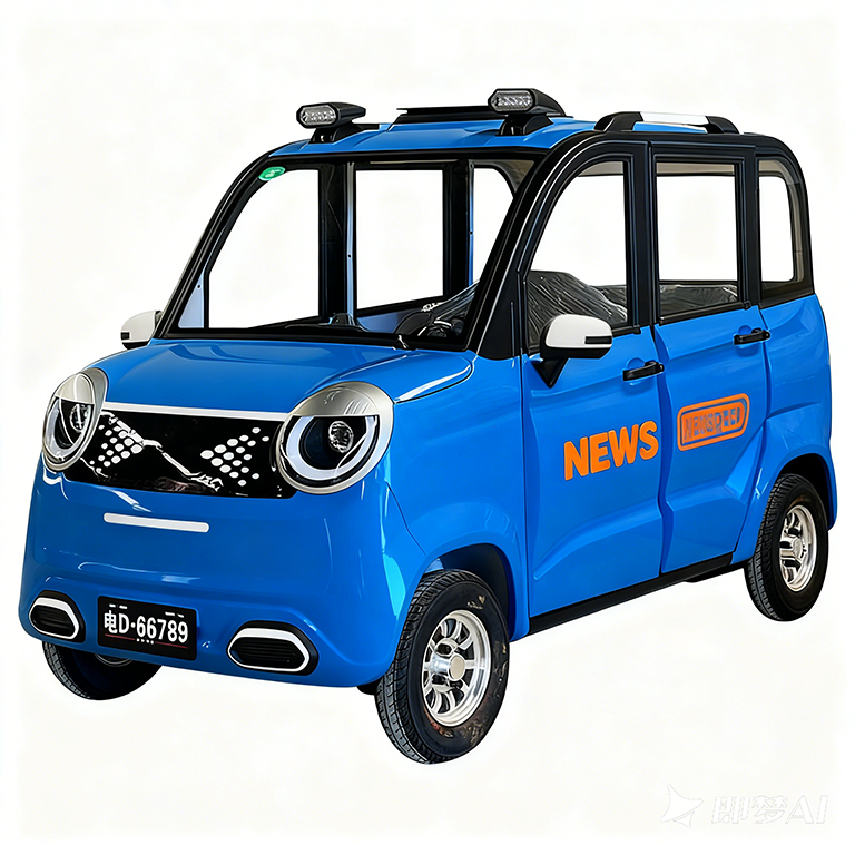 Single Row Electric Four Wheel Pickup