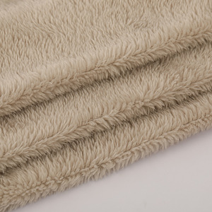 Vendite calde <span class=keywords><strong>Za</strong></span> * <span class=keywords><strong>ra</strong></span> Fleece Faux Fur Fake Fur Shu Velveteen fodera materiale 100% poliestere tessuto Sherpa - Product Image 4
