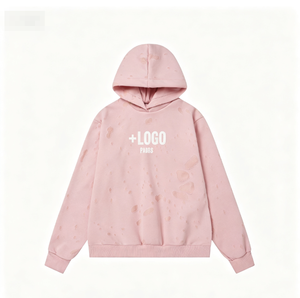 Sudadera con Capucha para Mujer, Color Sólido, Tejido de Algodón, Informal, con Logotipo Estampado en la Parte Delantera, para Otoño - Product Image 3