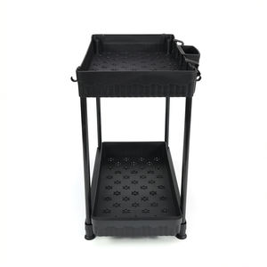 Promotion : Organisateur de rangement multifonctionnel en plastique à 2 niveaux pour sous évier de cuisine avec tiroir coulissant - Product Image 2