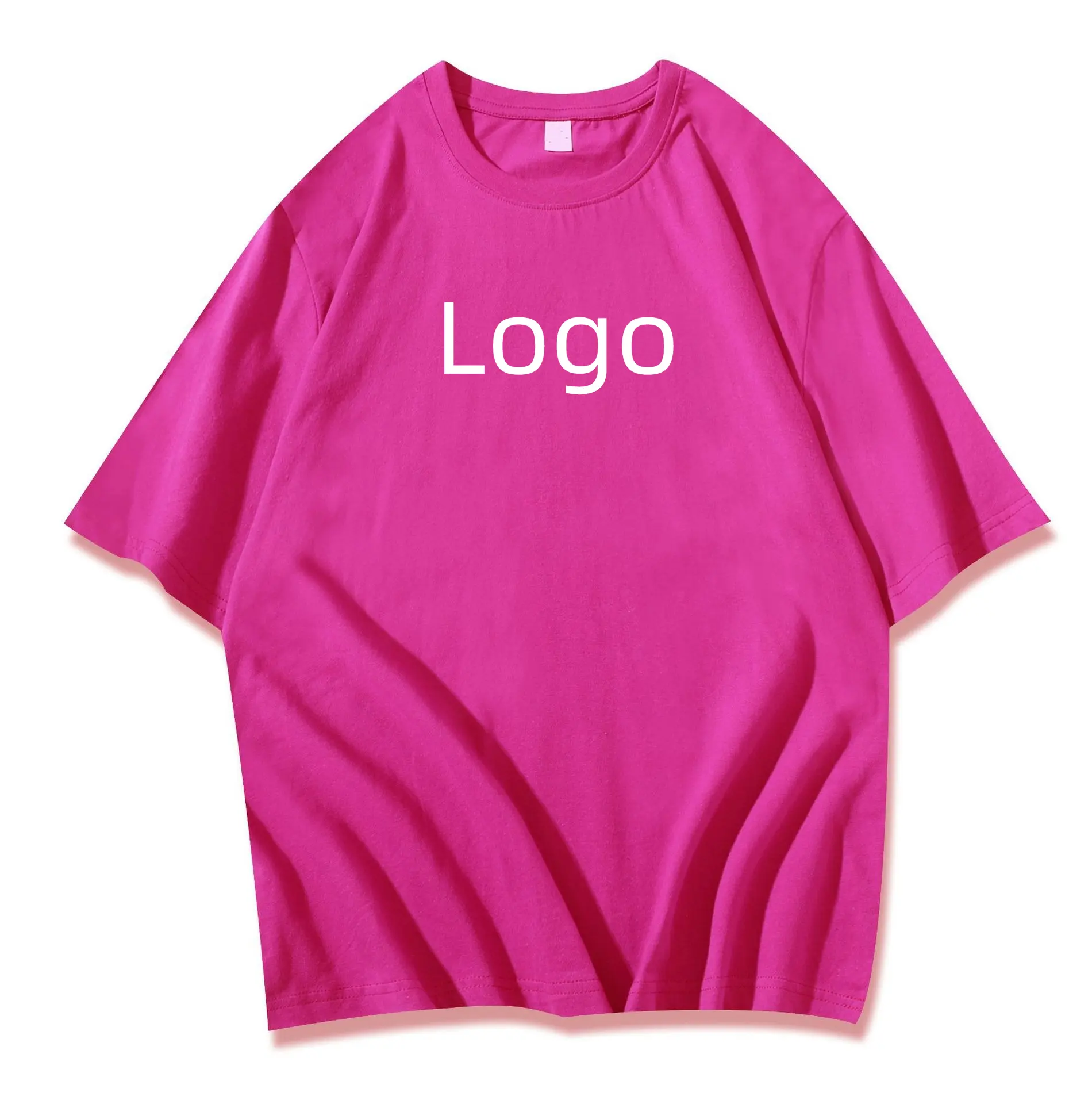 OEM ODM personnalisé Australie impression logo femmes t-shirt surdimensionné grande taille lourd 100% coton t-shirt pour les femmes