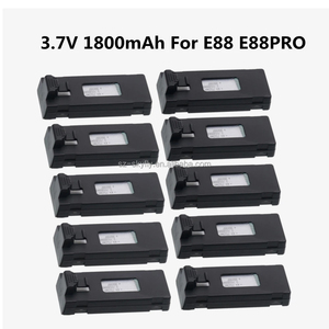 JHD 3.7V 1800Mah originale RC mini Drone accessorio batteria per E88 E88PRO LS-E525 E525 PRO riparazione sostituzioni parti accessori - Product Image 5