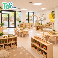 Ensemble de mobilier pour chambre d'enfant avec structure d'arche de jeu et coin douillet pour garderie, crèche, maternelle, école maternelle et salle de classe
