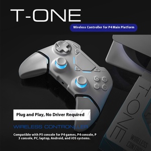 Para Sony para PS4 Pro inalámbrico para controlador de juegos <span class=keywords><strong>Bluetooth</strong></span> PC Tablet Steam multijugador <span class=keywords><strong>IOS</strong></span> teléfono móvil vibración para móvil - Product Image 6
