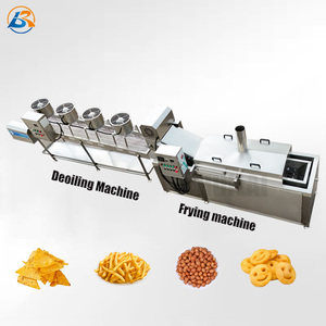 Volledig automatische continue frituurmachine voor chips en frieten met transportband - Product Image 2