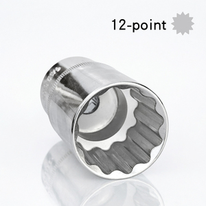 1/2" Drive Mirror Finish 12 Point <strong>Socket</strong> 78mm Cr V Bi Hex <strong>Socket</strong> for Ratchet Wrench 8mm to <strong>24mm</strong> 27 30 32mm - Product Image 3