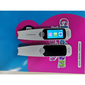 Portátil blanco y negro escáner-inglés inalámbrico hablando pluma libro inglés escáner y lápiz lector - Product Image 6