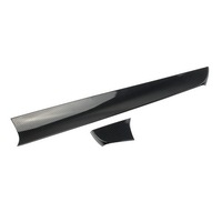 Pour palissade Hyundai 2019 2020 2021 2022 2 pièces/ensemble décoration de voiture en Fiber de carbone contrôle Central tableau de bord panneau garniture